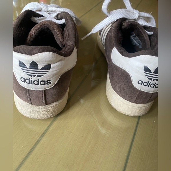 Adidas Mens Brown Suede Shoes - Picture 6 of 9